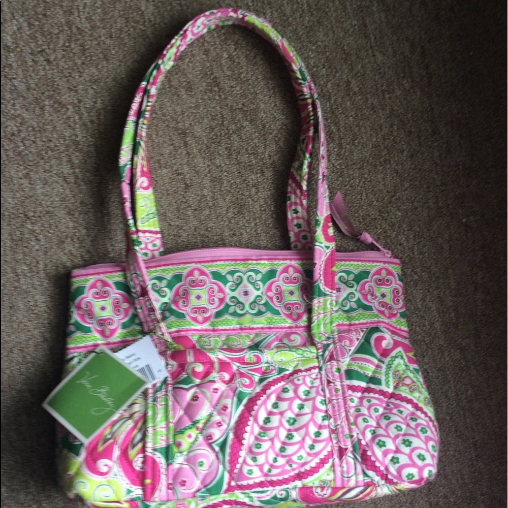 Vera Bradley Little Betsy Pinwheel Pink